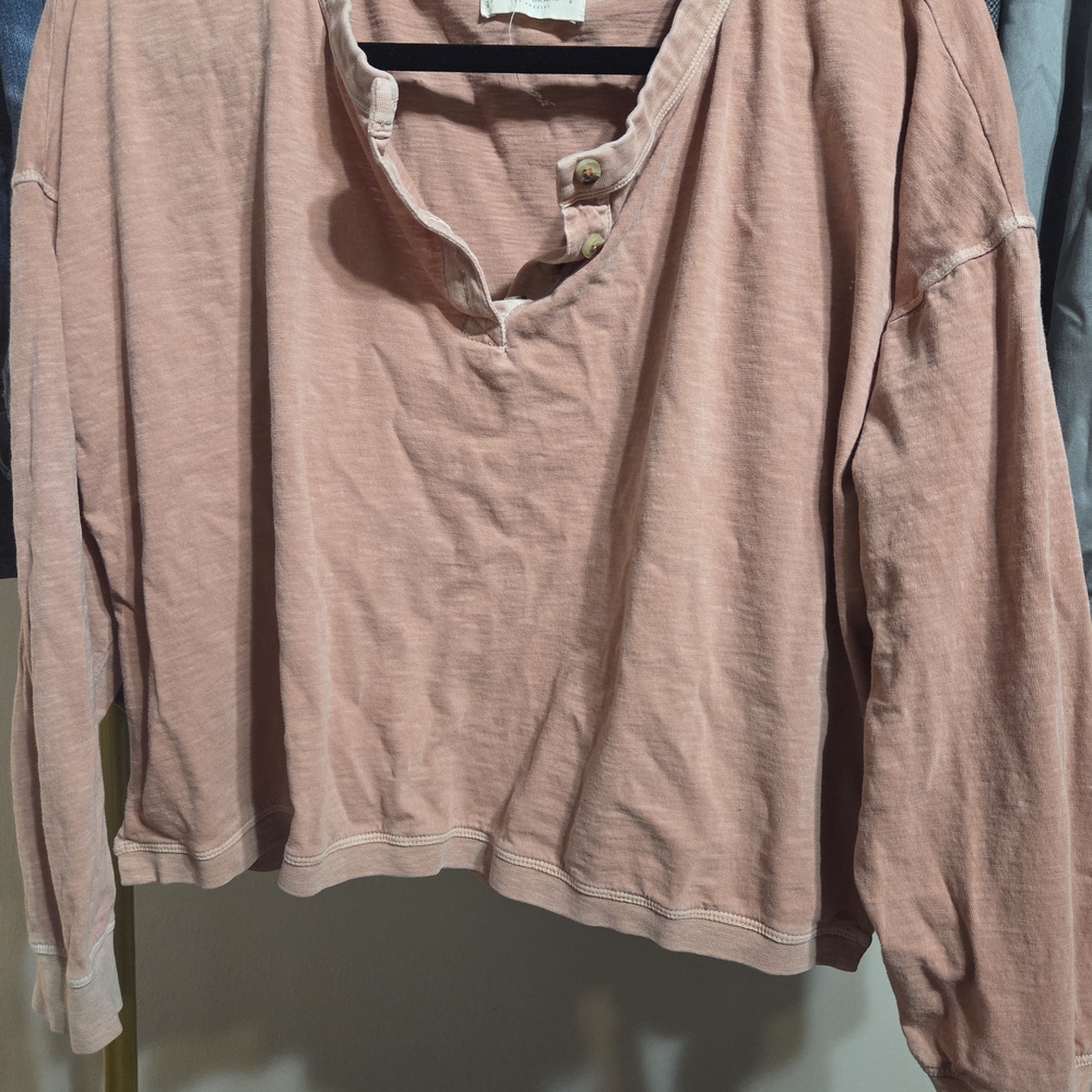 Lucky Brand Soft Pink Top